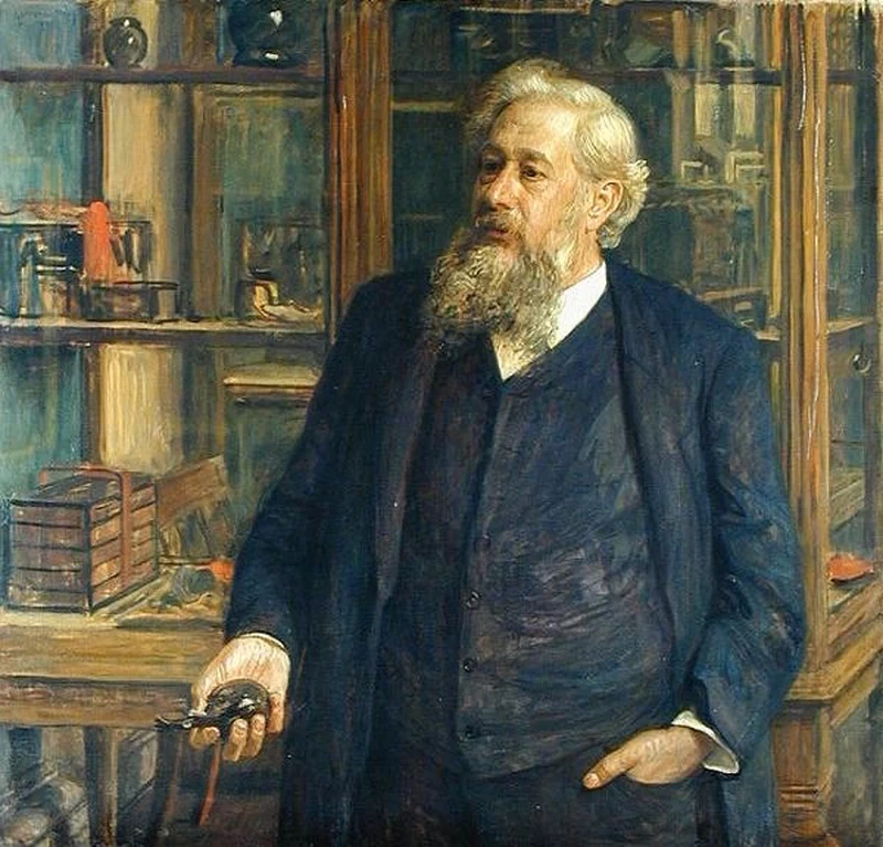 Leopold von Kalckreuth - Ritratto di Justus Brinckmann, 1901, Hamburger Kunsthalle